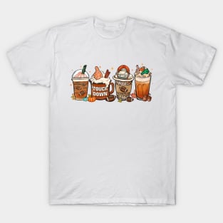 American football coffee cups T-Shirt